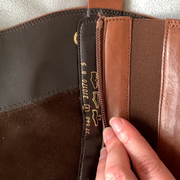 Gabor Brook Brown Leather Equestrian Riding Boot Size 6.5 - Picture 8 of 16